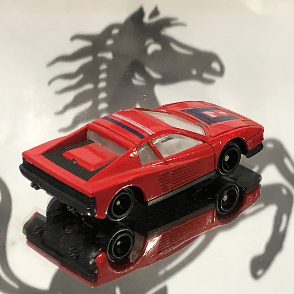 Ferrari Testarossa Red N 7 by Welly 1:67 (8384)(No box)