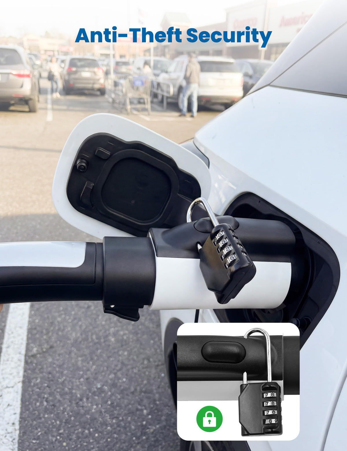 WenStorm NACS to J1772 Adapter for Tesla Wall Connector