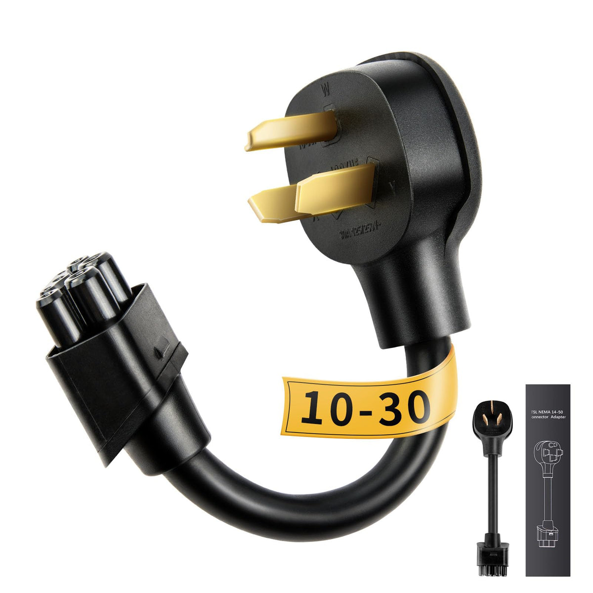 WenStorm NEMA 10-30P Adapter for Tesla Gen 2 Mobile Connector