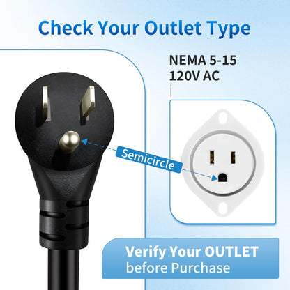 WenStorm NEMA 5-15P Adapter for Tesla Gen 2 Mobile Connector