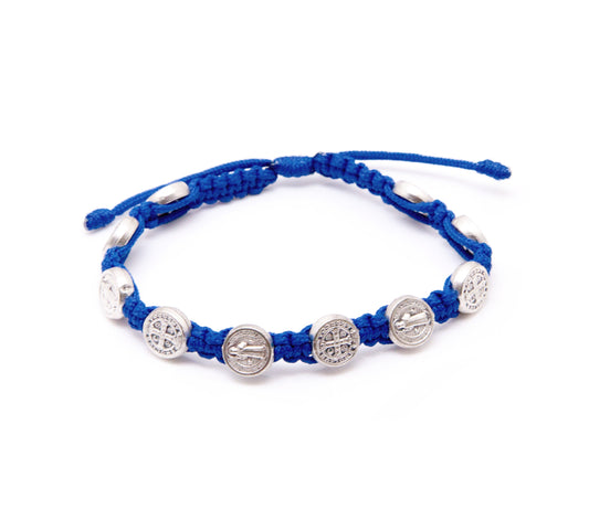 St. Benedict Bracelet - Blue