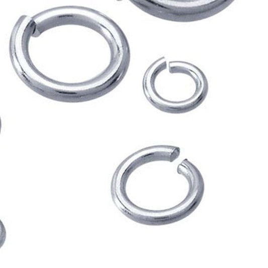 Sterling Silver Round Split Jump Ring