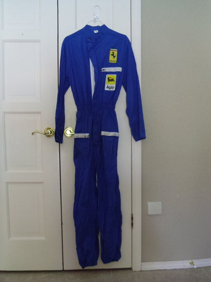 Ferrari F1 Team Mechanic's / Pit Crew Overalls (1974-1995)(244)