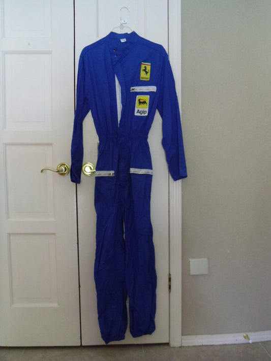 Ferrari F1 Team Mechanic's / Pit Crew Overalls (1974-1995)(244)