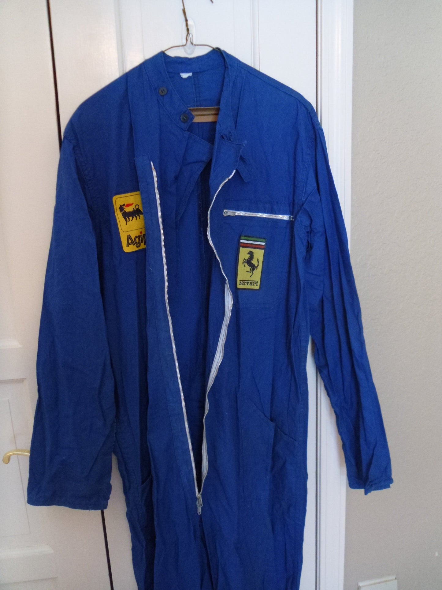 Ferrari F1 Team Mechanic's / Pit Crew Overalls (1974-1995)(241)