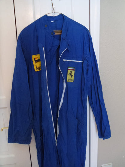 Ferrari F1 Team Mechanic's / Pit Crew Overalls (1974-1995)(241)
