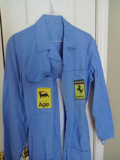 Ferrari F1 Team Mechanic's / Pit Crew Overalls (1974-1995)(240)