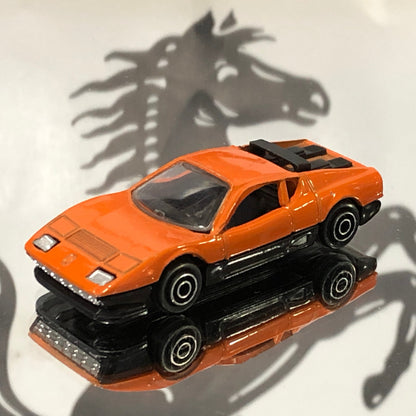 Ferrari 512 BB Orange/Black by Yatming/PlayArt 1:67 (7219)(No box)