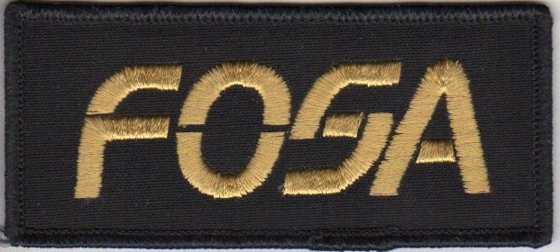 FOSA Sew-on Patch (Gold)