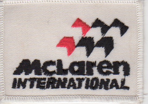McLaren International Sew-on Patch