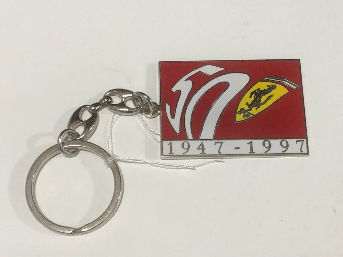 Ferrari 50 Years Key Chain 1947-1997