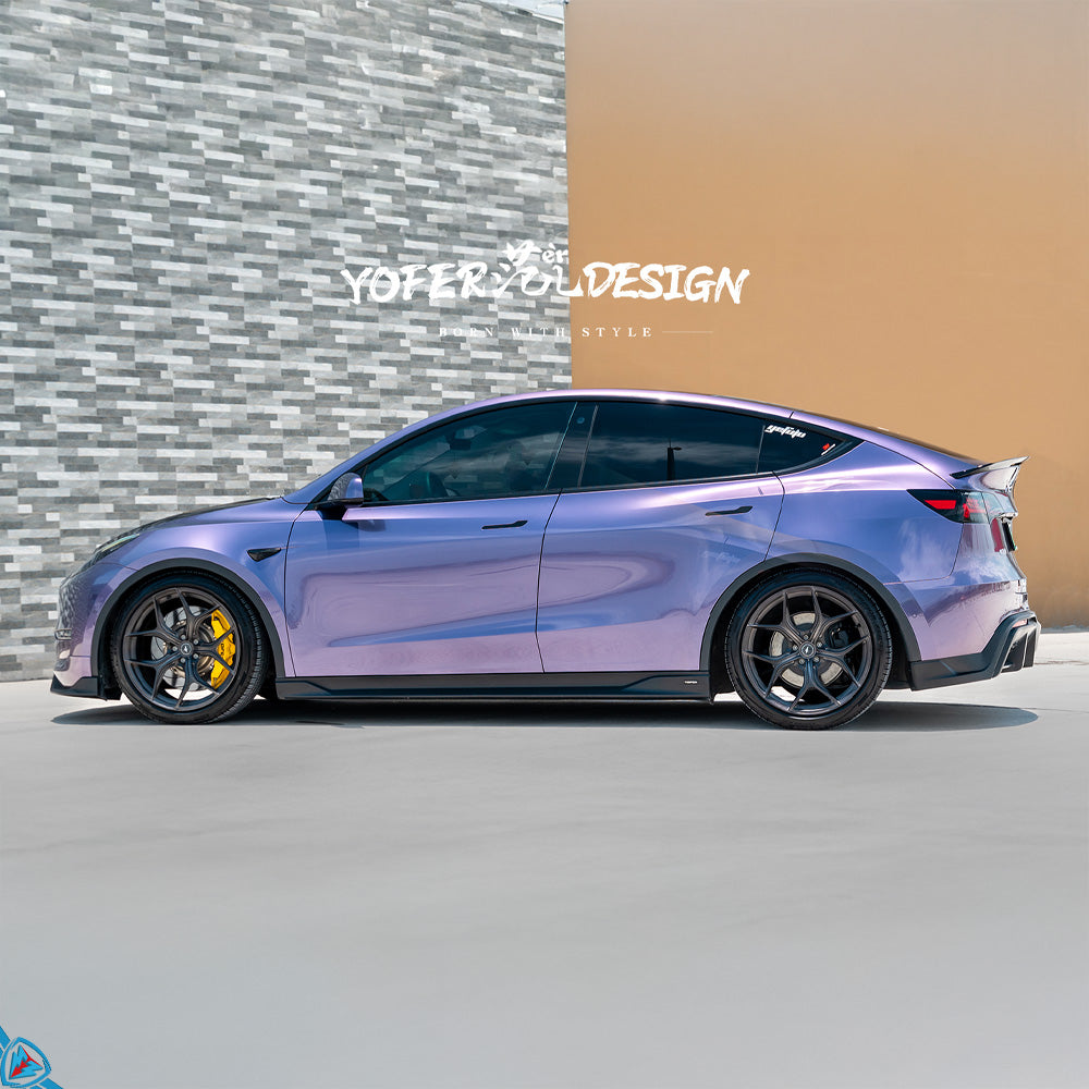2020-2024 Tesla Model Y (1st Gen) Dragon Essence Aero PRO Polypropylene (PP) Aero Body Kit | Yofer — photo 8 of 10