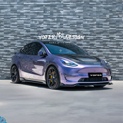 2020-2024 Tesla Model Y (1st Gen) Dragon Essence Aero PRO Polypropylene (PP) Aero Body Kit | Yofer — photo 3 of 10