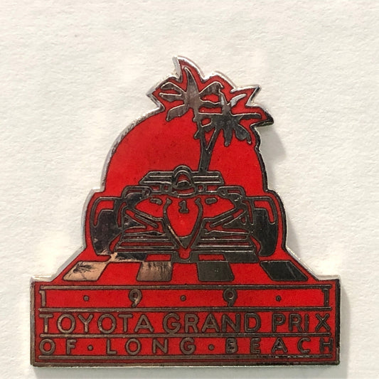 CART 1991 Long Beach Toyota Grand Prix Vintage Lapel Pin
