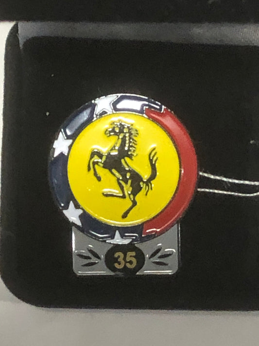 Ferrari Club of America 35 Year Member Lapel Pin