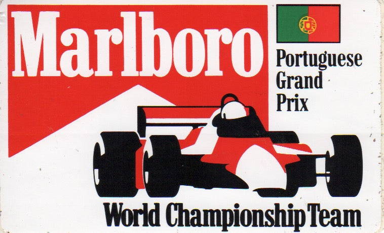 Marlboro World Championship Team Portuguese GP Sticker