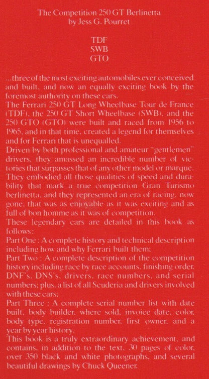 The Ferrari Legend - 250 GT Competition (J Pourret)(ND)