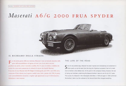 Maserati Spyder. La storia - The history (J Lewandowski)