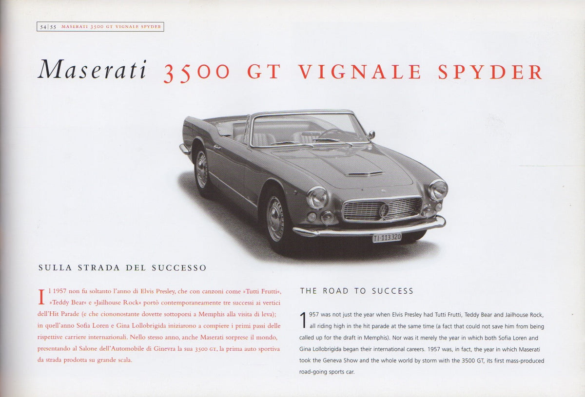 Maserati Spyder. La storia - The history (J Lewandowski)