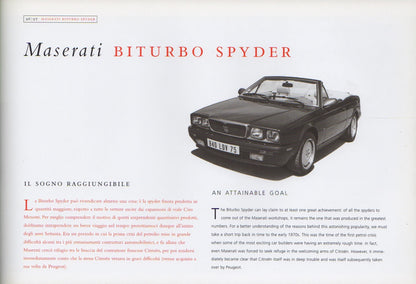 Maserati Spyder. La storia - The history (J Lewandowski)