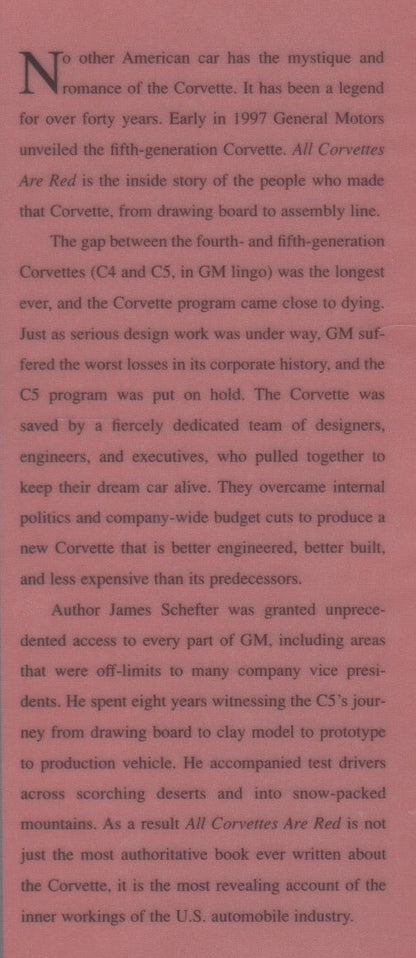 All Corvettes are Red (J Schefter)