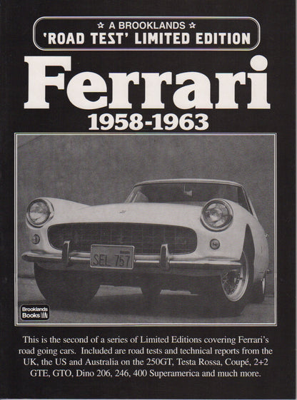 Ferrari 1958-1963, "Road Test" Limited Edition