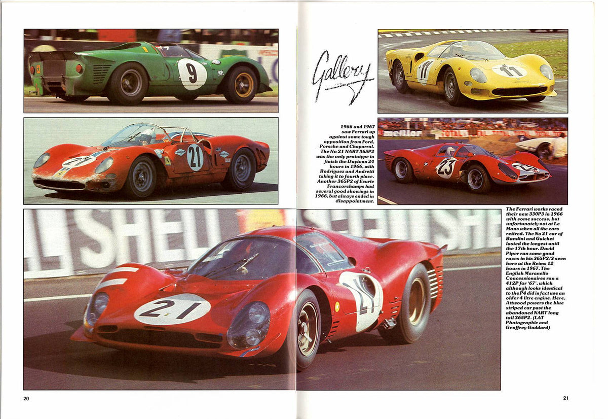 Ferrari "P" Series, The Rear Engined V-12 Sports Cars 1963-69 (N Beehl)