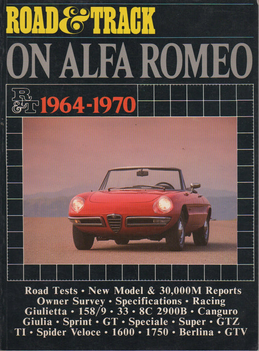 Road & Track on Alfa Romeo 1964-1970