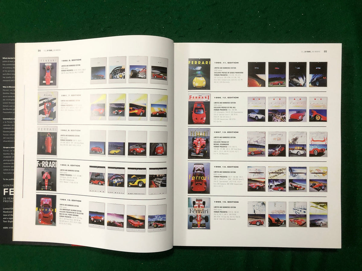 Ferrari - 25 Years of Calendar Images (G Raupp)