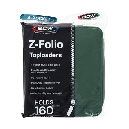 Z-Folio 4-Pocket LX Album - Toploaders - Green — photo 4 of 4