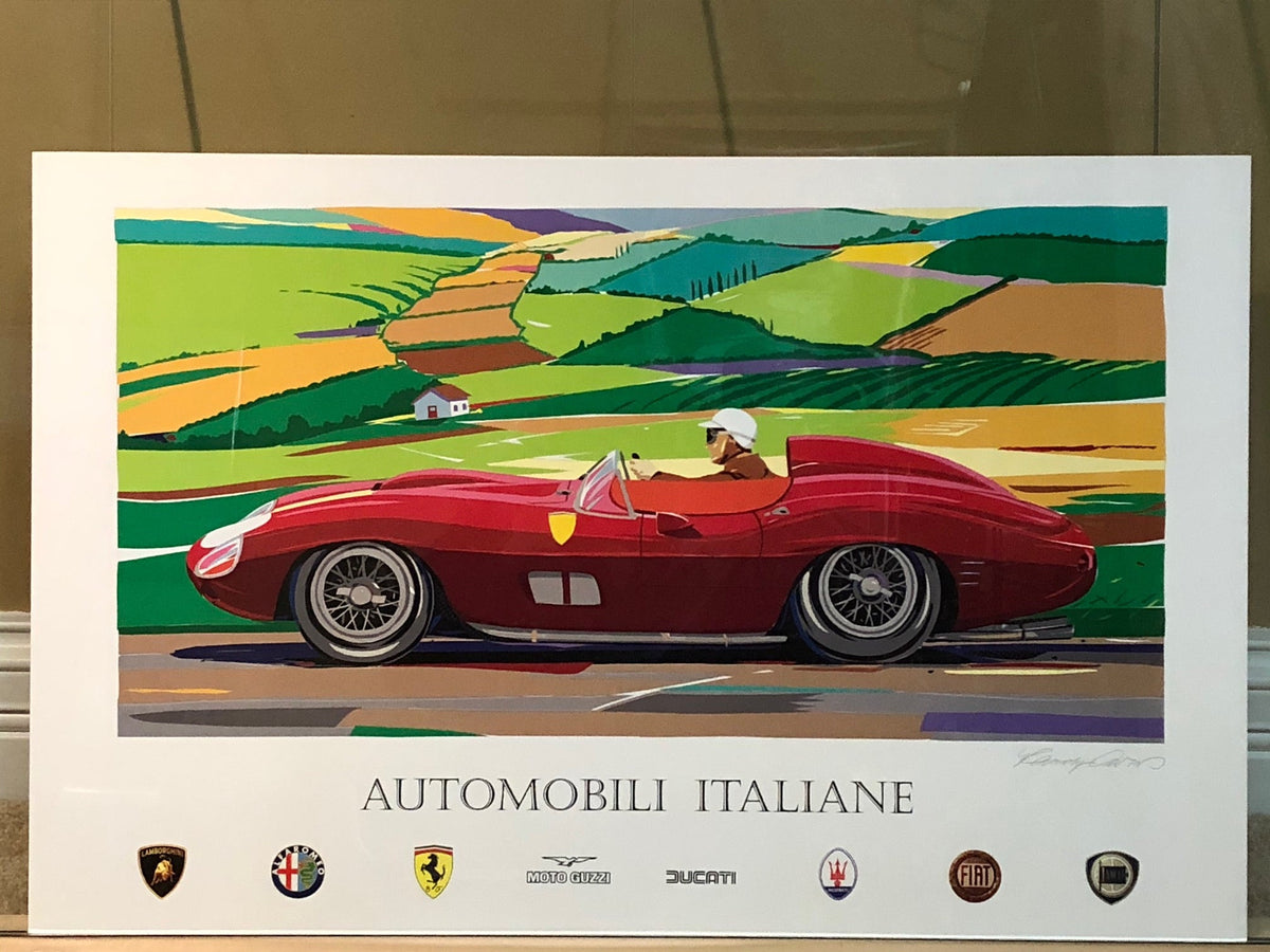 Automobili Italiane by 2004 Randy Owens - Poster