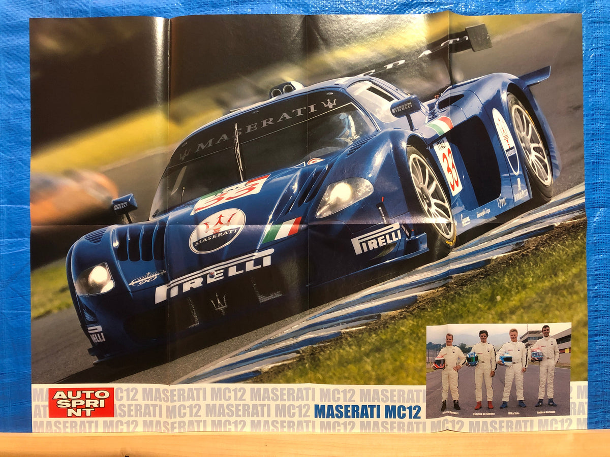 Maserati MC12 poster