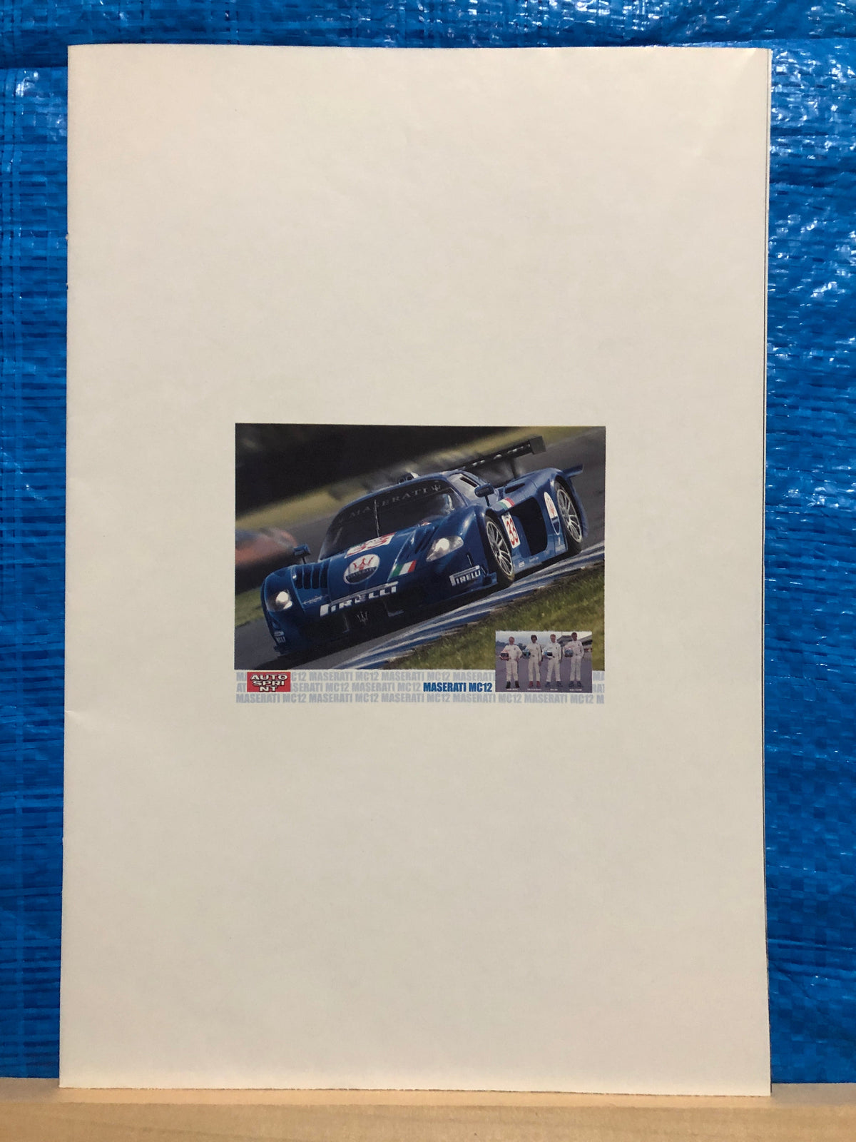 Maserati MC12 poster