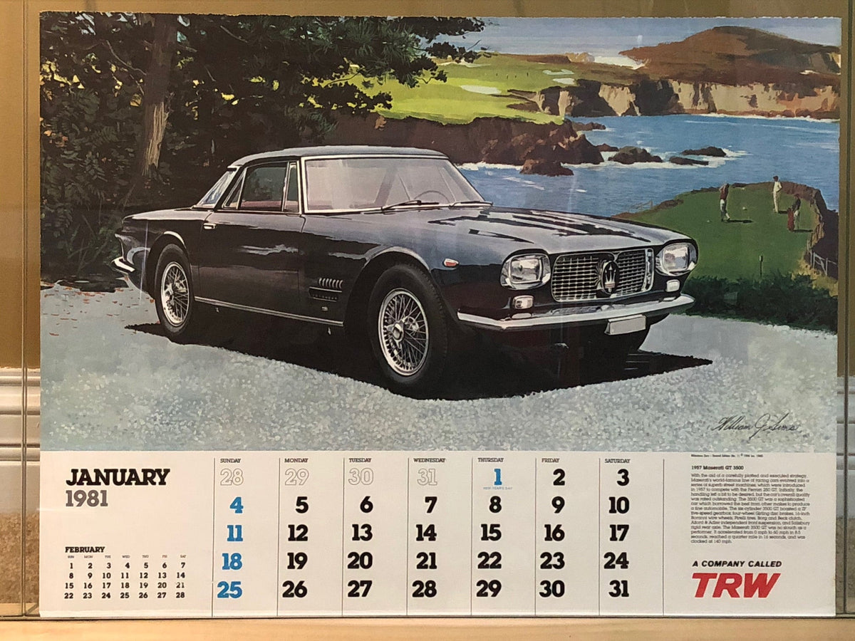 Maserati GT 3500 1957 Print