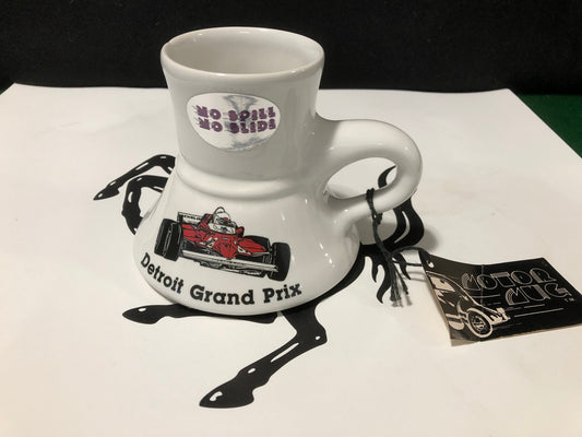 F1 1982 Detroit GP Souvenir Mug D Pironi On Ferrari 126 CK