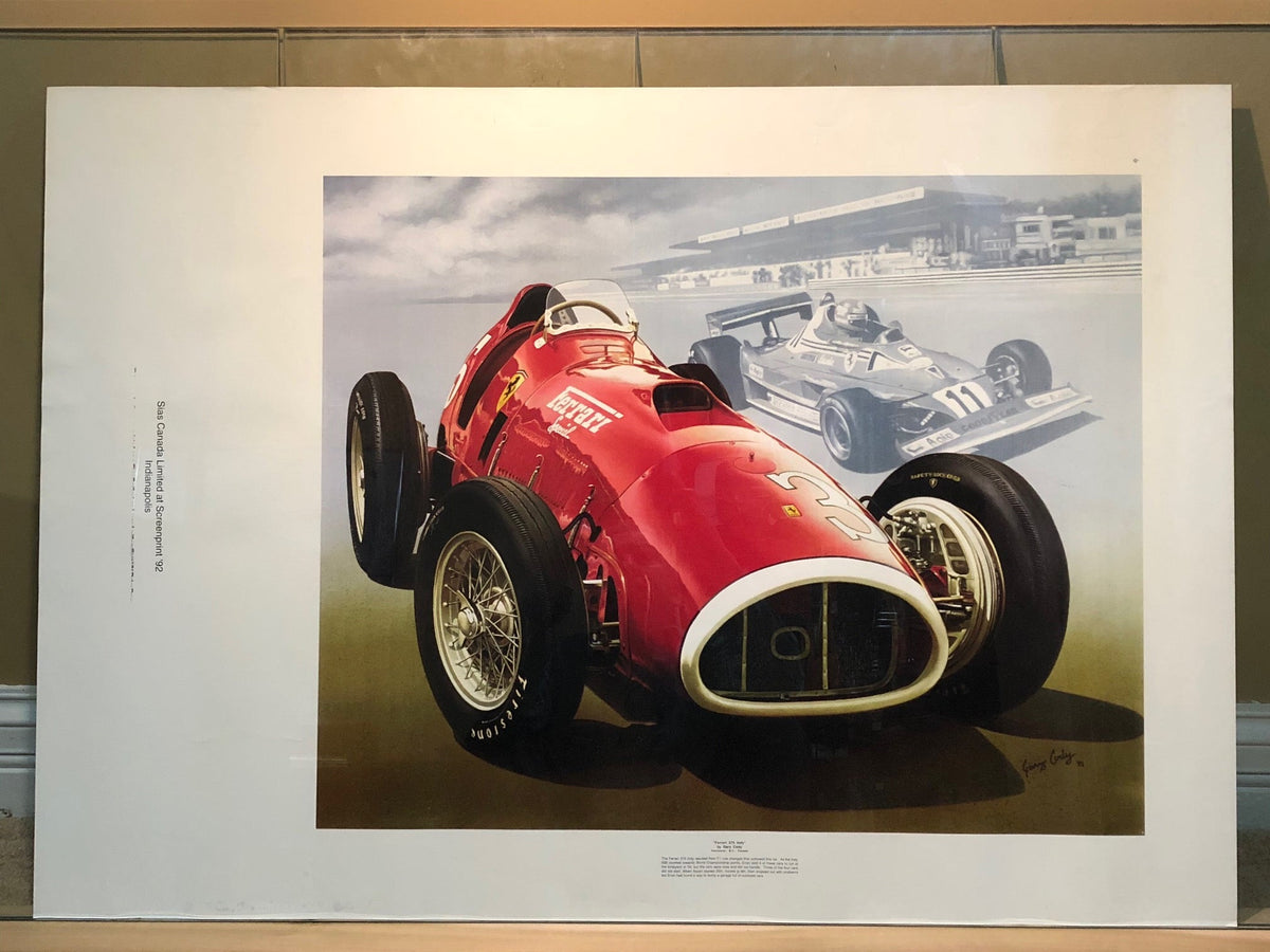 Ferrari 375 "Indy" by Gary Cody Poster