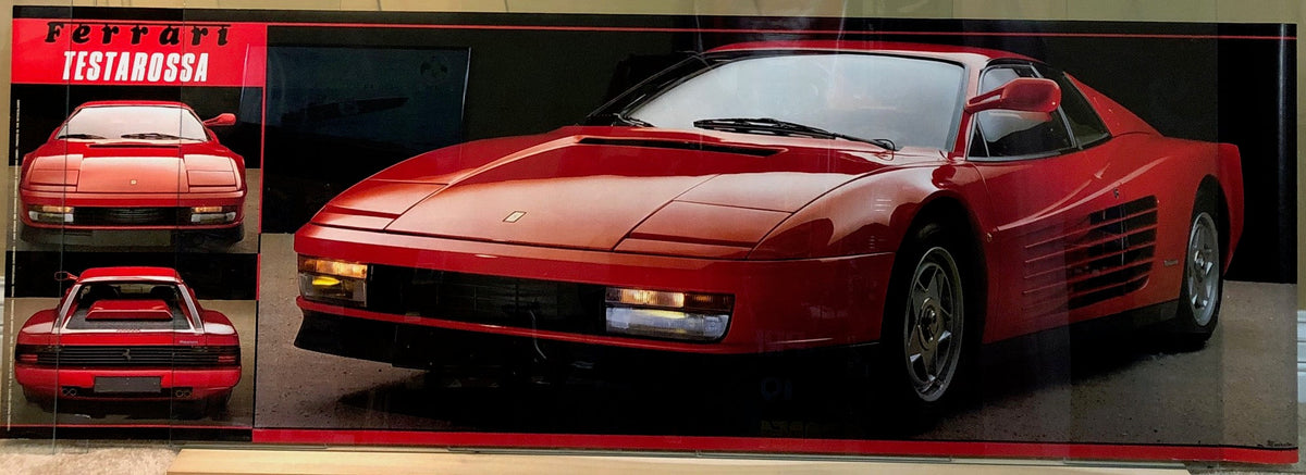 Ferrari Testarossa Extra-Wide Poster