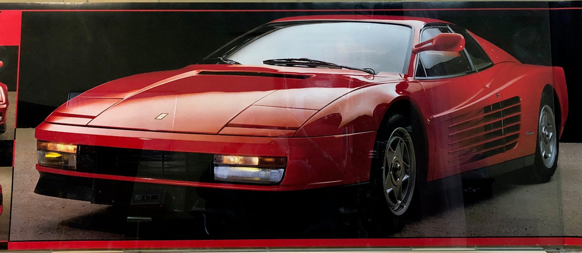 Ferrari Testarossa Extra-Wide Poster