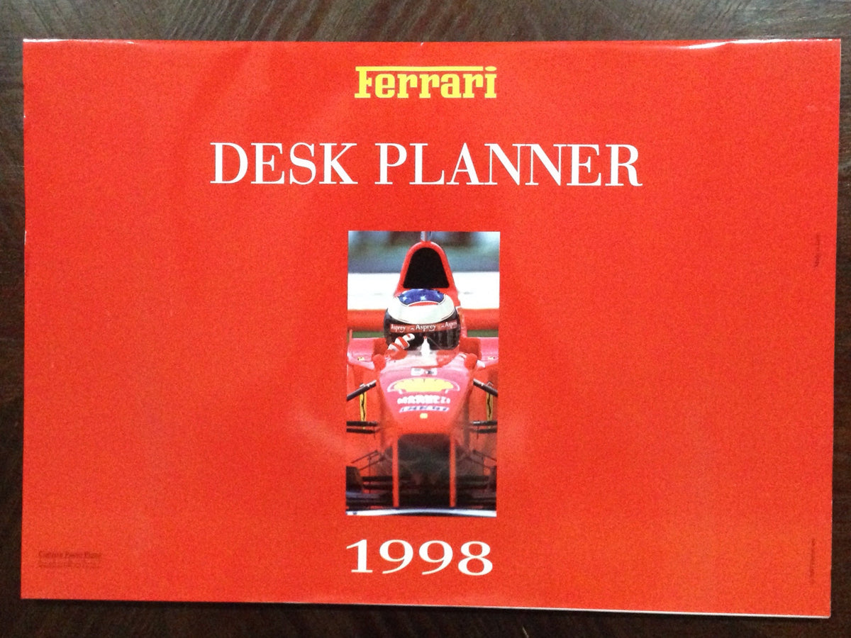 Ferrari Desk Planner 1998