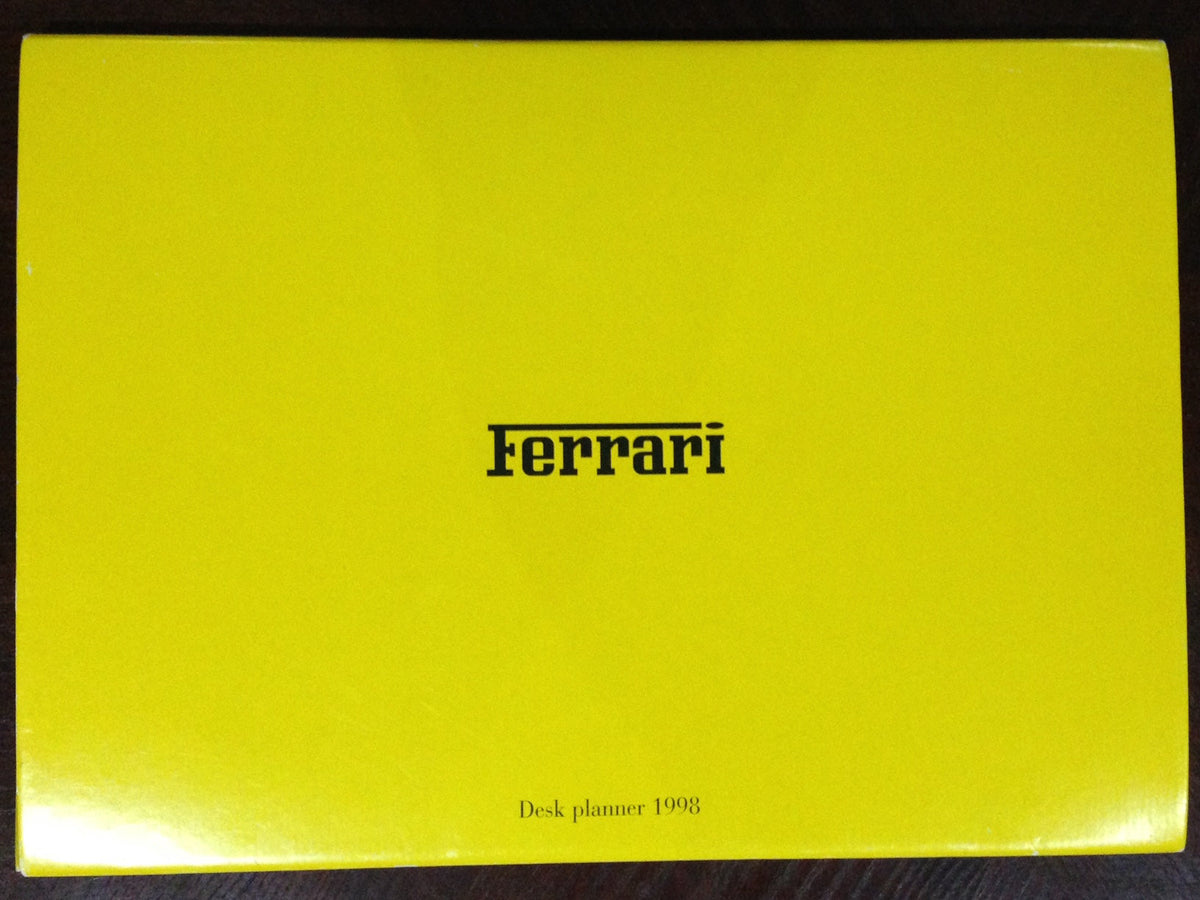 Ferrari Desk Planner 1998