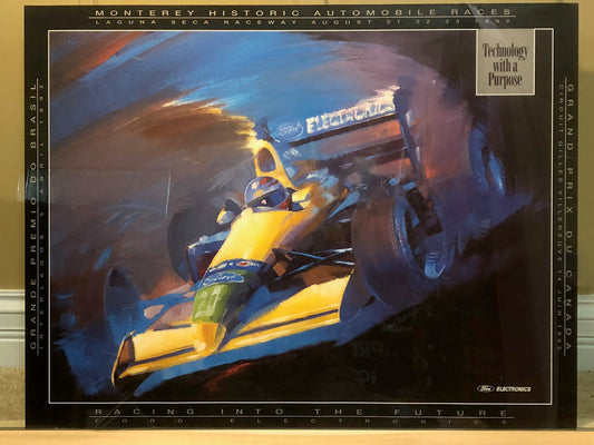 Fi Grand Prix Canada & Brasil + Monterey Historic Races Poster by Ford