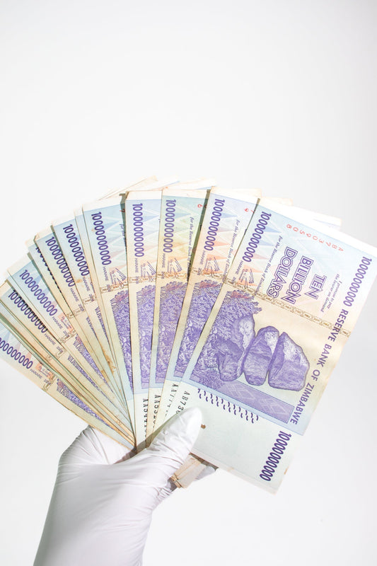Zimbabwe Ten Billion Dollar Bill