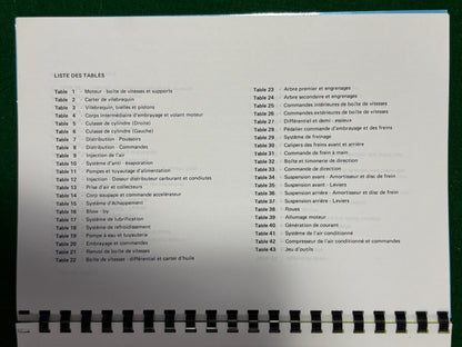 Ferrari 308 Quattrovalvole Parts Catalog - US Version (302/84)(MP)(SC)