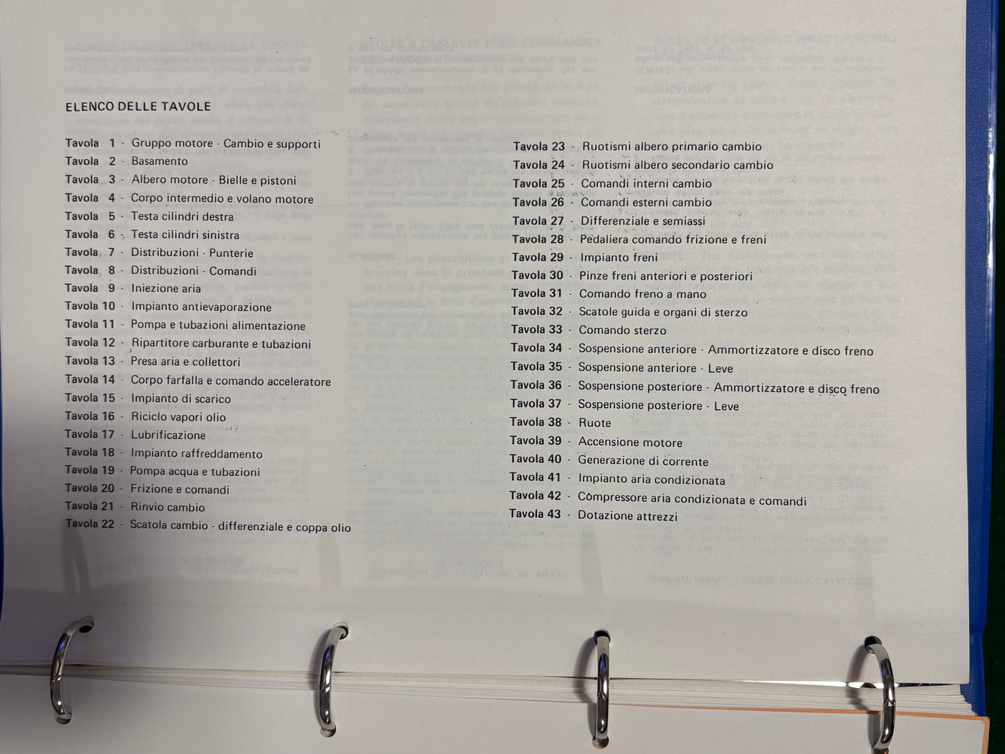 Ferrari 308 Quattrovalvole Parts Catalog - US Version (302/84)(MP)