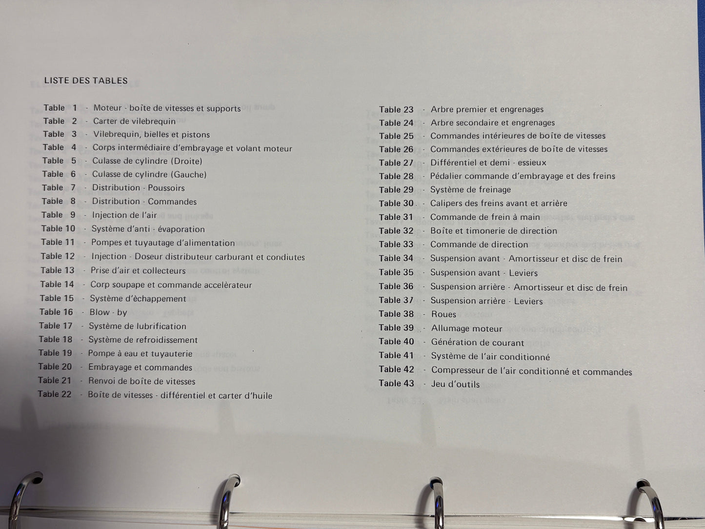 Ferrari 308 Quattrovalvole Parts Catalog - US Version (302/84)(MP)
