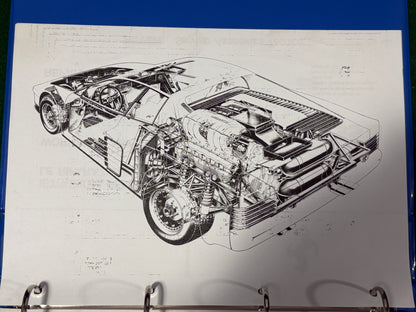 Ferrari Testarossa Workshop Manual (330/84) (MP)