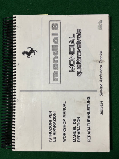 Ferrari Mondial 8 / Mondial QV Workshop Manual (281/83)(MP)(Spiral)