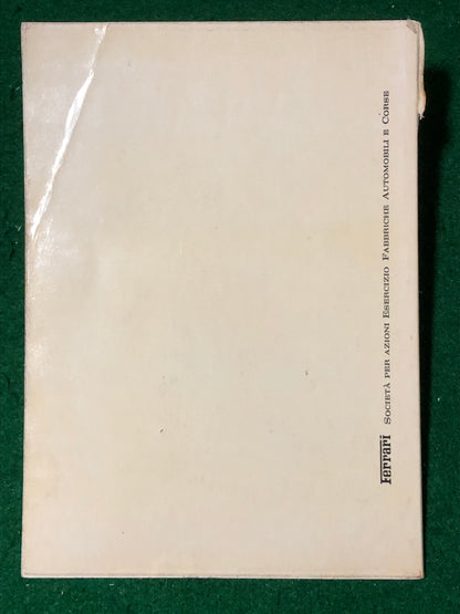 Ferrari Sales and Service Organization 1979-1980 (174/79)