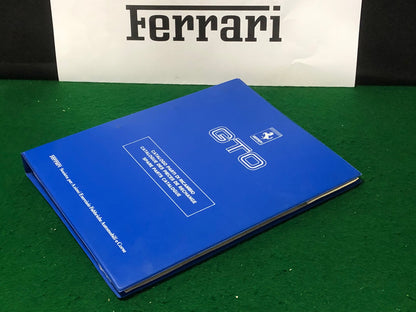 Ferrari 288 GTO Spare Parts Catalogue (331/84)