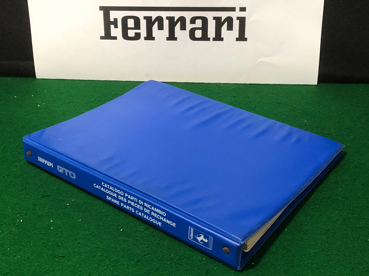 Ferrari 288 GTO Spare Parts Catalogue (331/84)